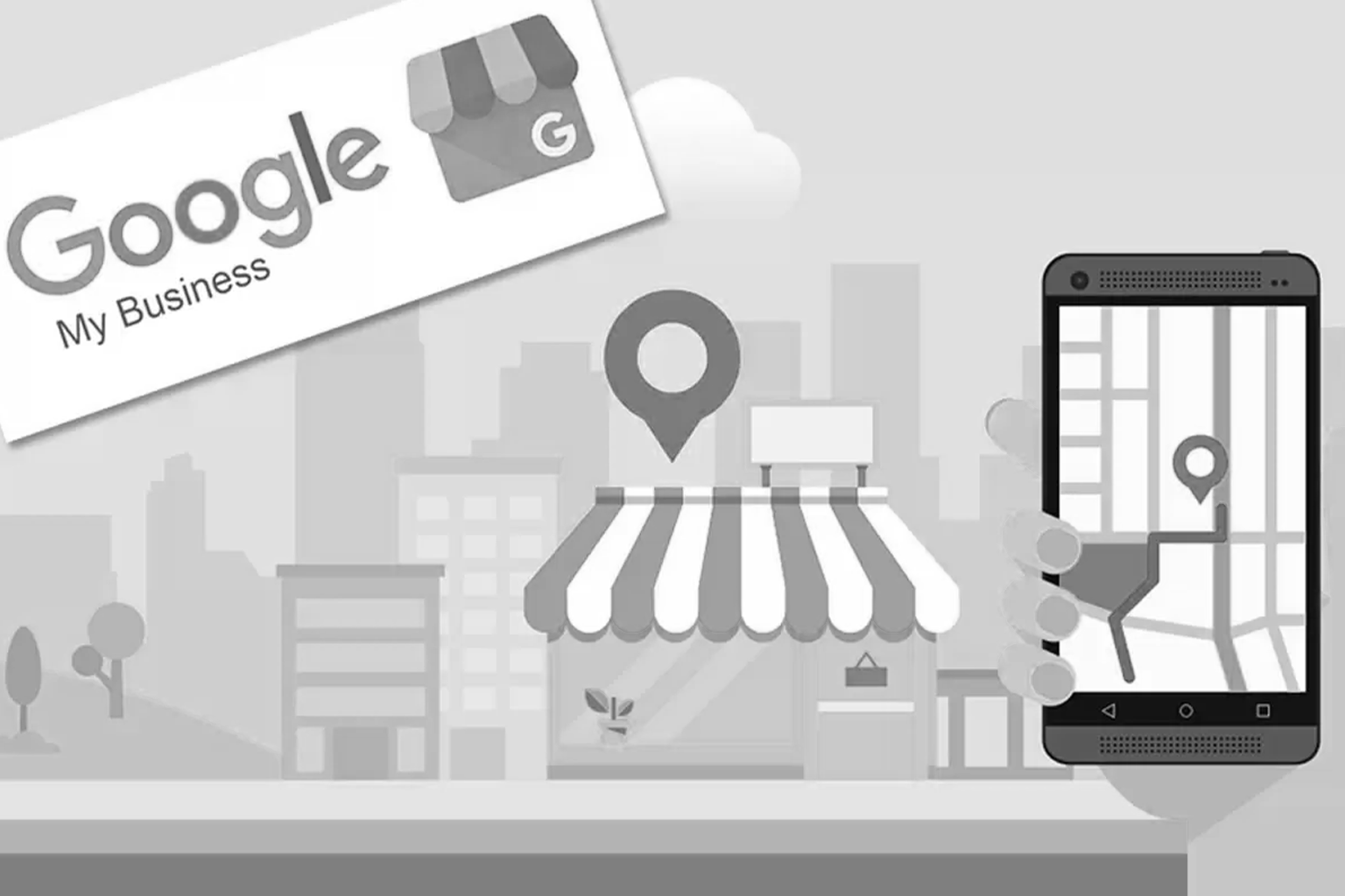 Satellite authority strategy diagram showing hyperlocal SEO nodes feeding into a global brand knowledge graph — Webifii digital agency.