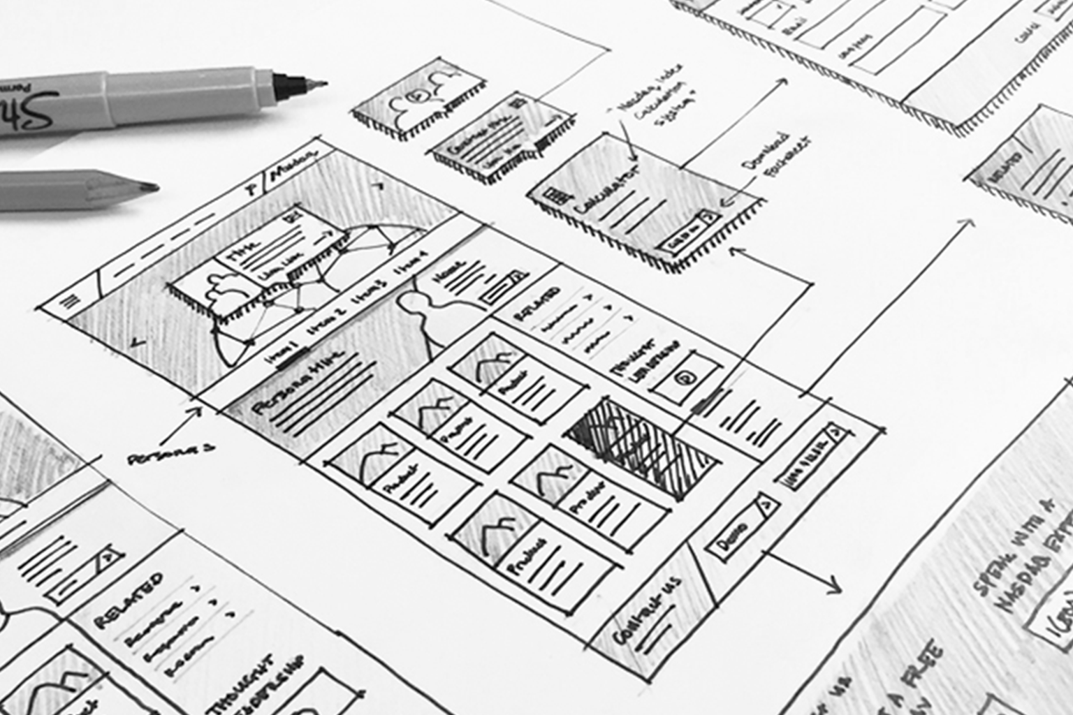 Webifii web design project process — seven-phase workflow from discovery and wireframing to launch and post-launch monitoring