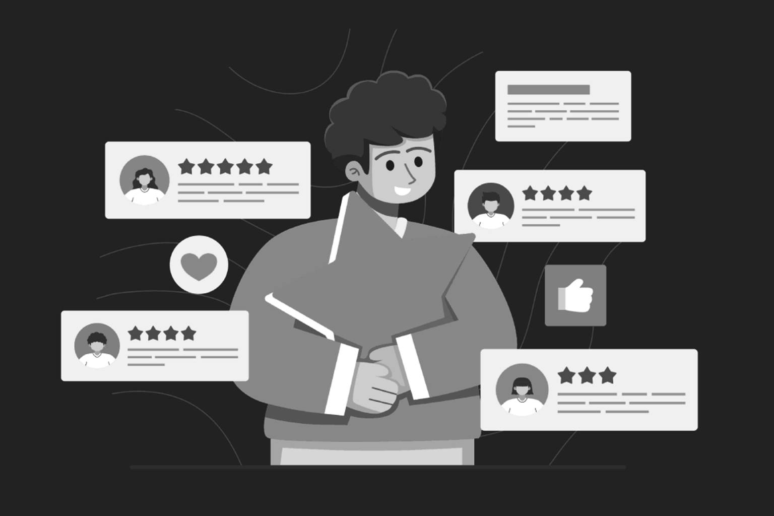 Webifii Social Proof Spectrum infographic showing five levels from logo walls to deep case studies for conversion optimization